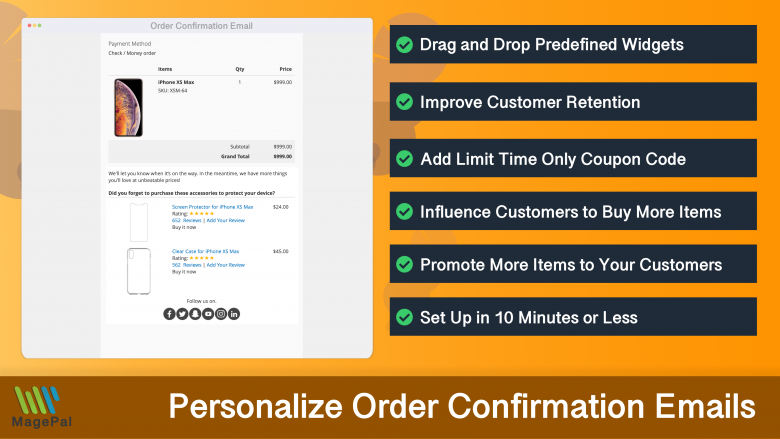 Email Promotional Items for Magento 2