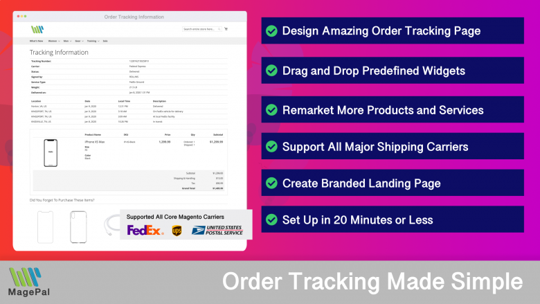 Order Shipment Tracking for Magento 2